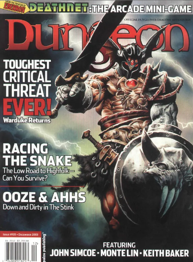 Dungeon Magazine #105