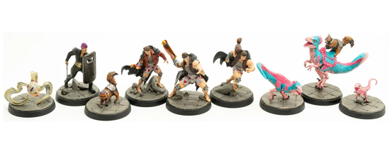 Dungeon Crawler Carl: Miniatures Set 1 - The Royal Court - Pre-order