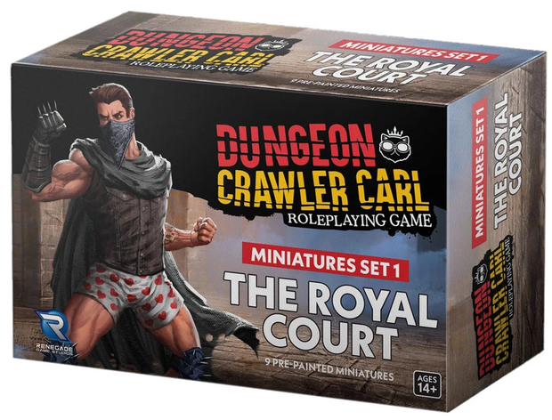 Dungeon Crawler Carl: Miniatures Set 1 - The Royal Court - Pre-order