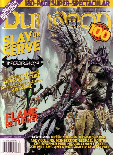 Dungeon Magazine #100