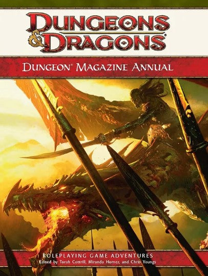 Dungeon Magazine Annual (4E)