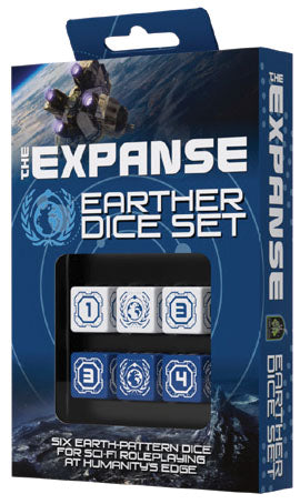 The Expanse Earther Dice Set