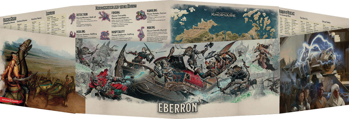 Eberron - Rising from the Last War DM Screen