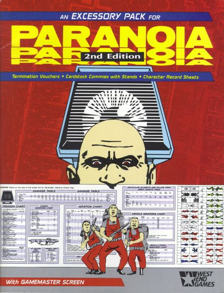 An Excessory Pack for Paranoia
