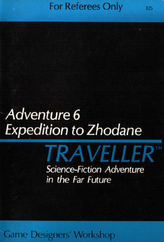 Adventure #6: Expedition to Zhodane