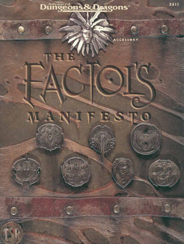 The Factol&#39;s Manifesto