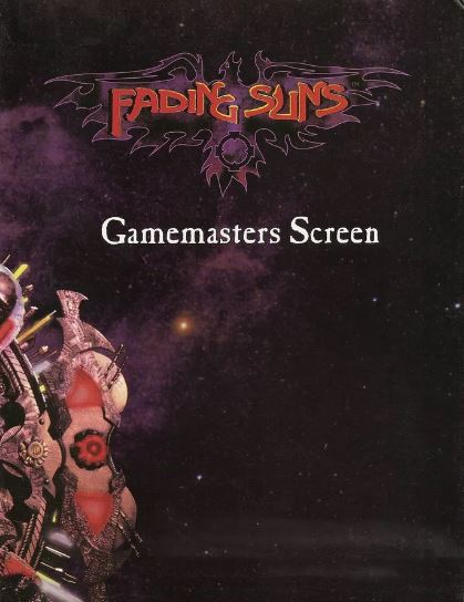 Fading Suns Gamemasters Screen & Weapons Compendium