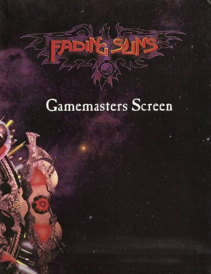Fading Suns Gamemasters Screen &amp; Weapons Compendium
