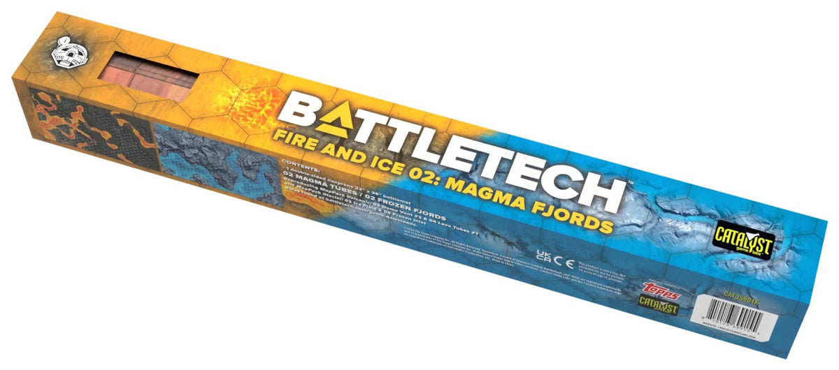 Battletech Fire & Ice 3: Umber Station Battlemat