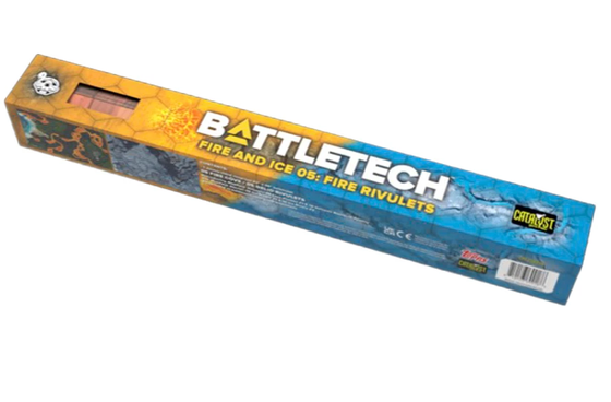 Battletech Fire & Ice 5: Fire Rivulets Battlemat