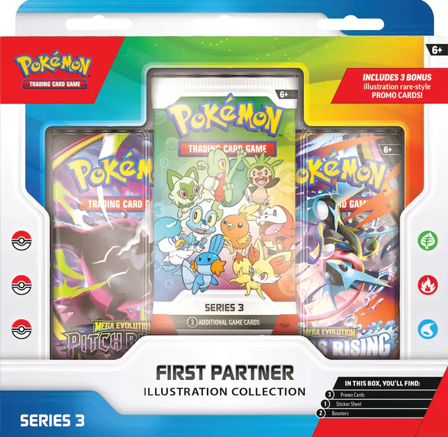 Pokemon First Partner Illustration Collection Series 3