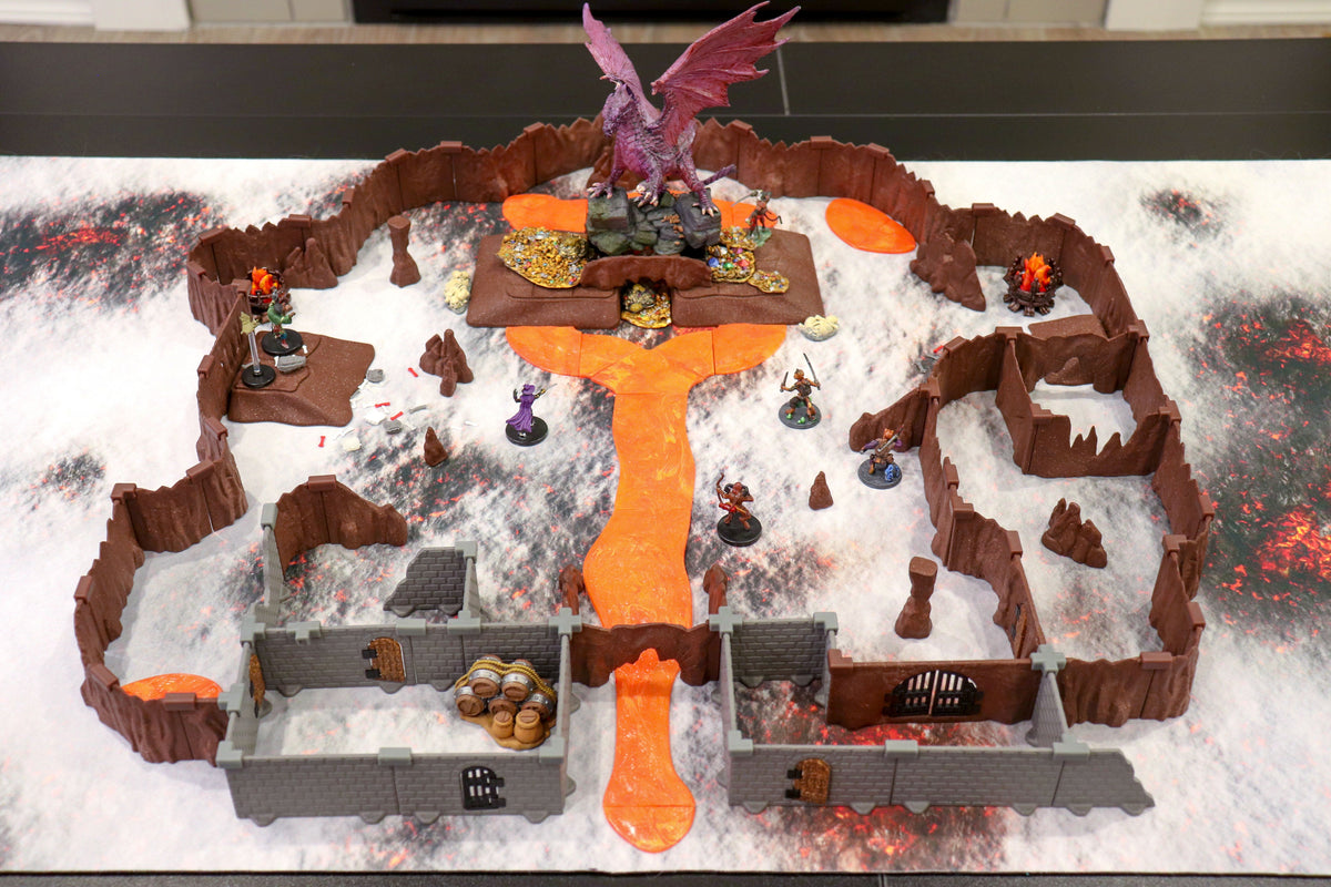 Dragon's Lair Adventure Terrain Set