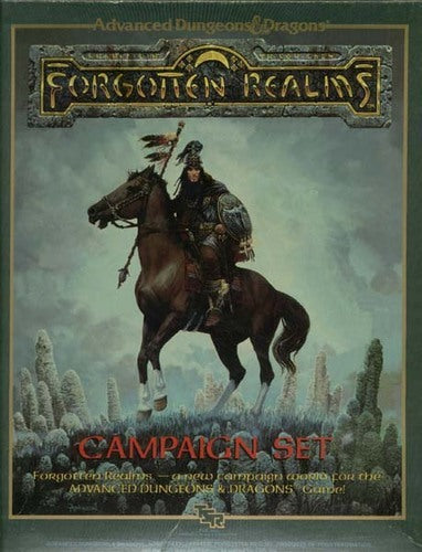 Forgotten Realms Campaign Set 1st edition
