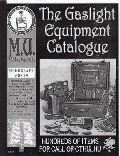 Monograph #0319 The Gaslight Equipment Catalogue