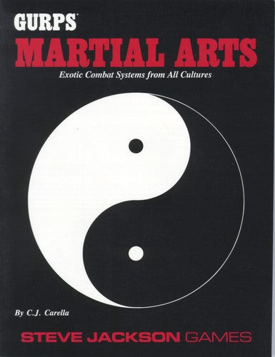 GURPS Martial Arts 1st edition