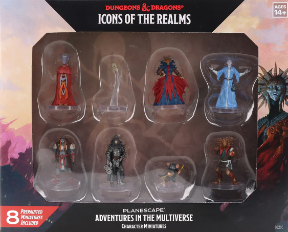 Planescape: Adventures in the Multiverse miniatures (Icons of the Realms)
