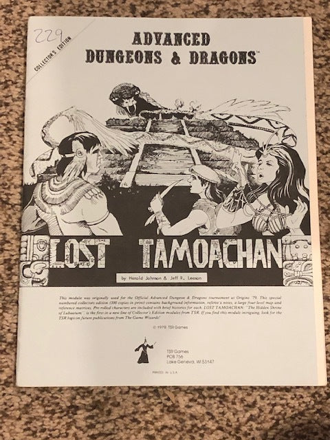 Lost Tamoachan