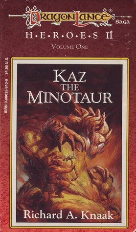 Kaz the Minotaur novel
