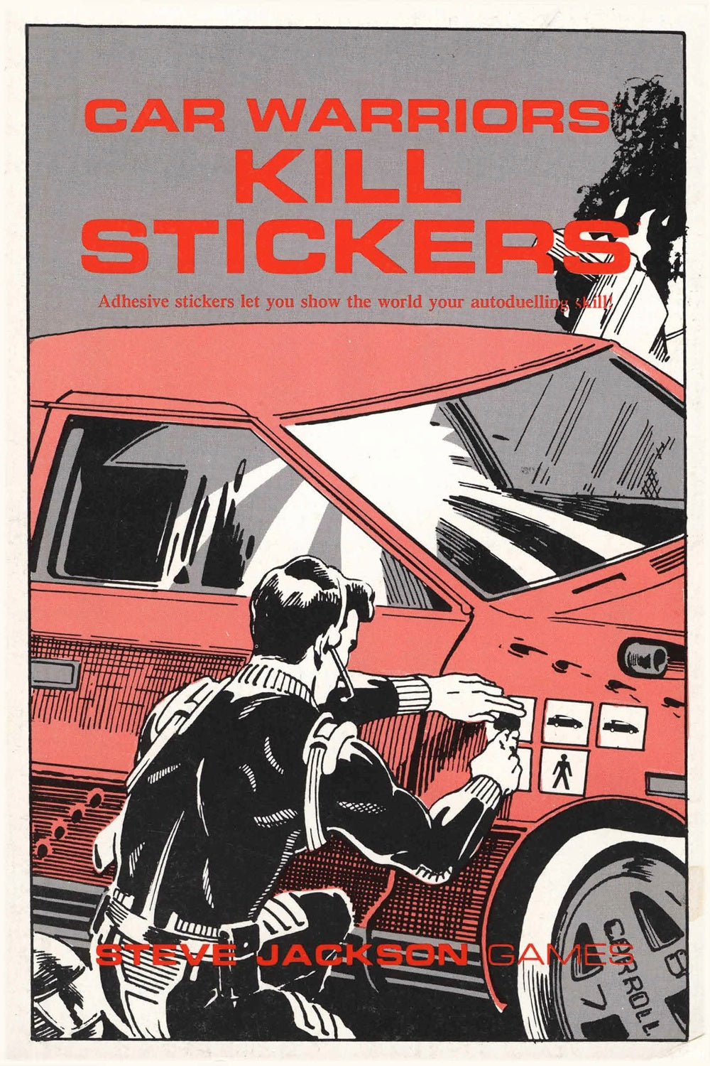 Car Wars Kill Stickers