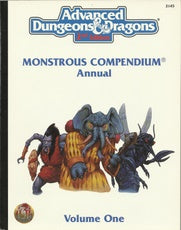 Monstrous Compendium Annual Vol. 1