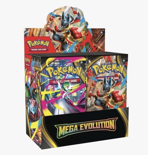 Pokemon: Mega Evolution Enhanced Booster Display