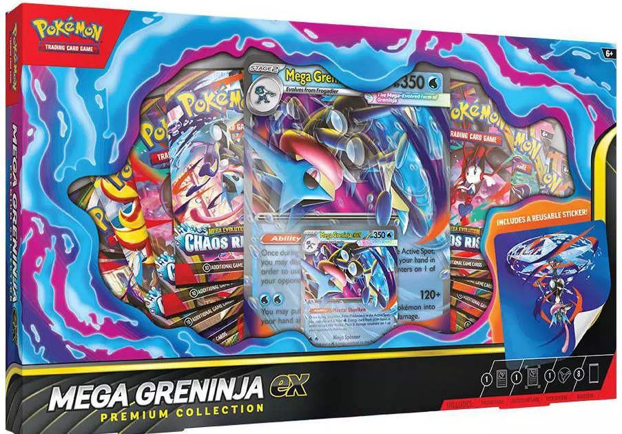 Pokemon Mega Greninja ex Premium Collection