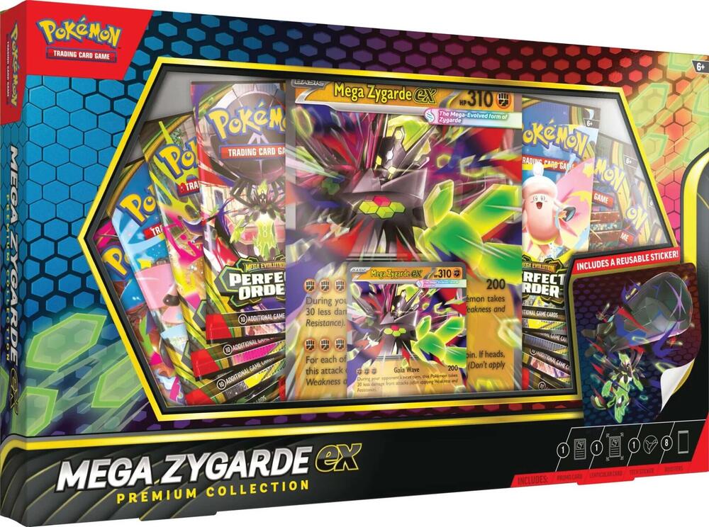 Pokemon Mega Zygarde EX Box