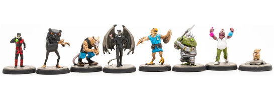 Dungeon Crawler Carl: Miniatures Set 3 - Mobs of Mordecai - Pre-order