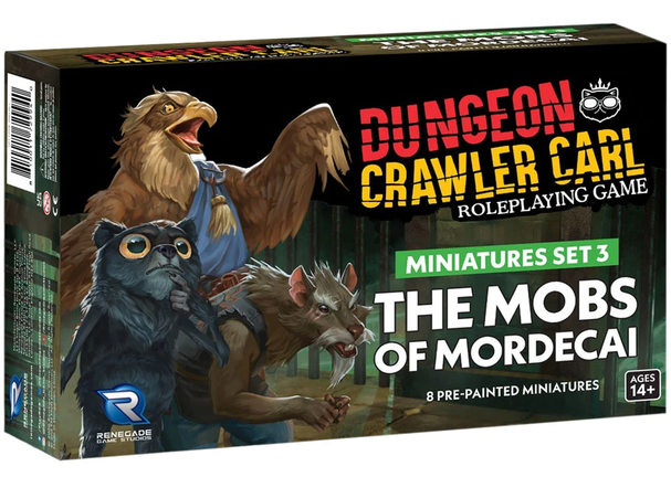 Dungeon Crawler Carl: Miniatures Set 3 - Mobs of Mordecai - Pre-order