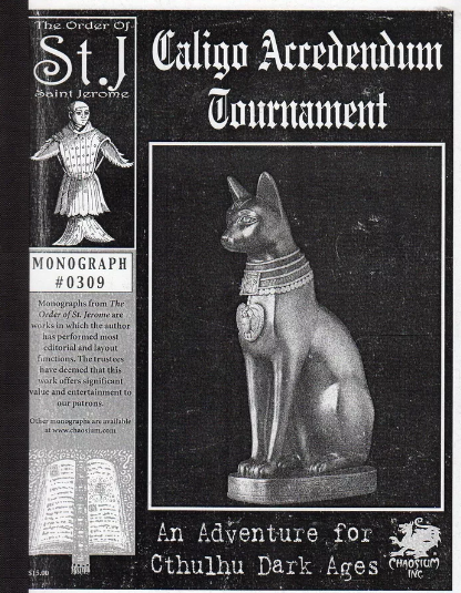 Monograph #0309 - Caligo Accedendum Tournament