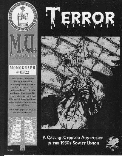 Monograph #0322 - Terror