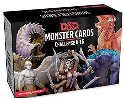 Monster Cards Challenge 6-16