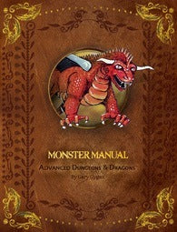 AD&amp;D 1st Edition Monster Manual (Gygax Memorial Fund)