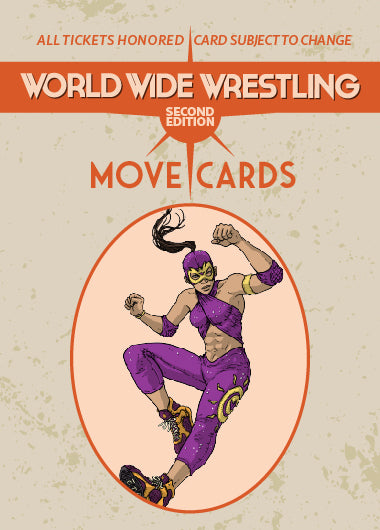 World Wide Wrestling 2nd Edition Move Cards