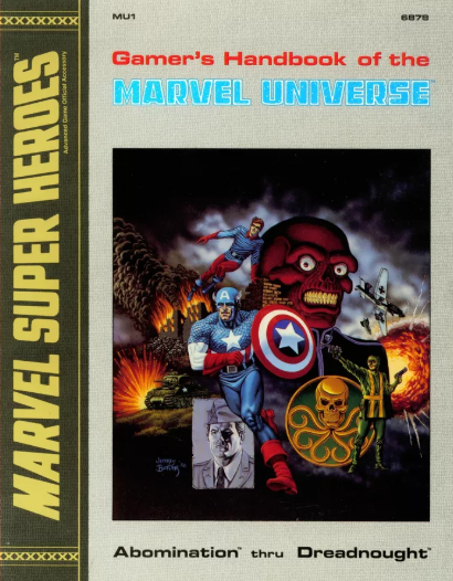 MU1 Gamer's Handbook of the Marvel Universe: Abomination thru Dreadnought