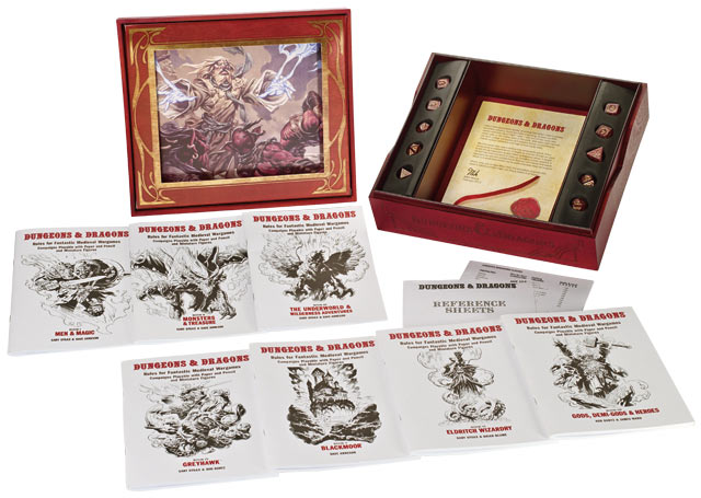 Original Dungeons and Dragons RPG Premium Set