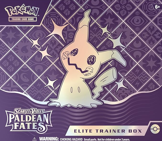 Pokemon Scarlet &amp; Violet: Paldean Fates Elite Trainer Box (ETB)