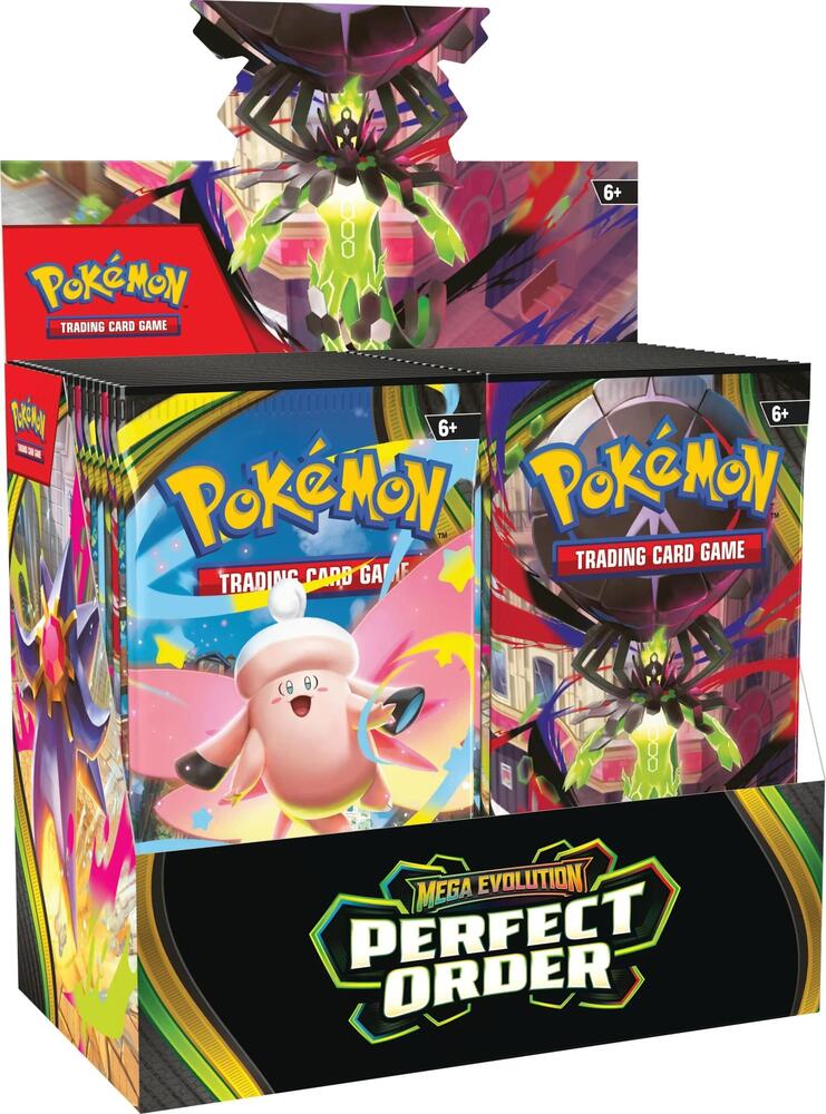 Pokemon: Mega Evolution Perfect Order Booster Display
