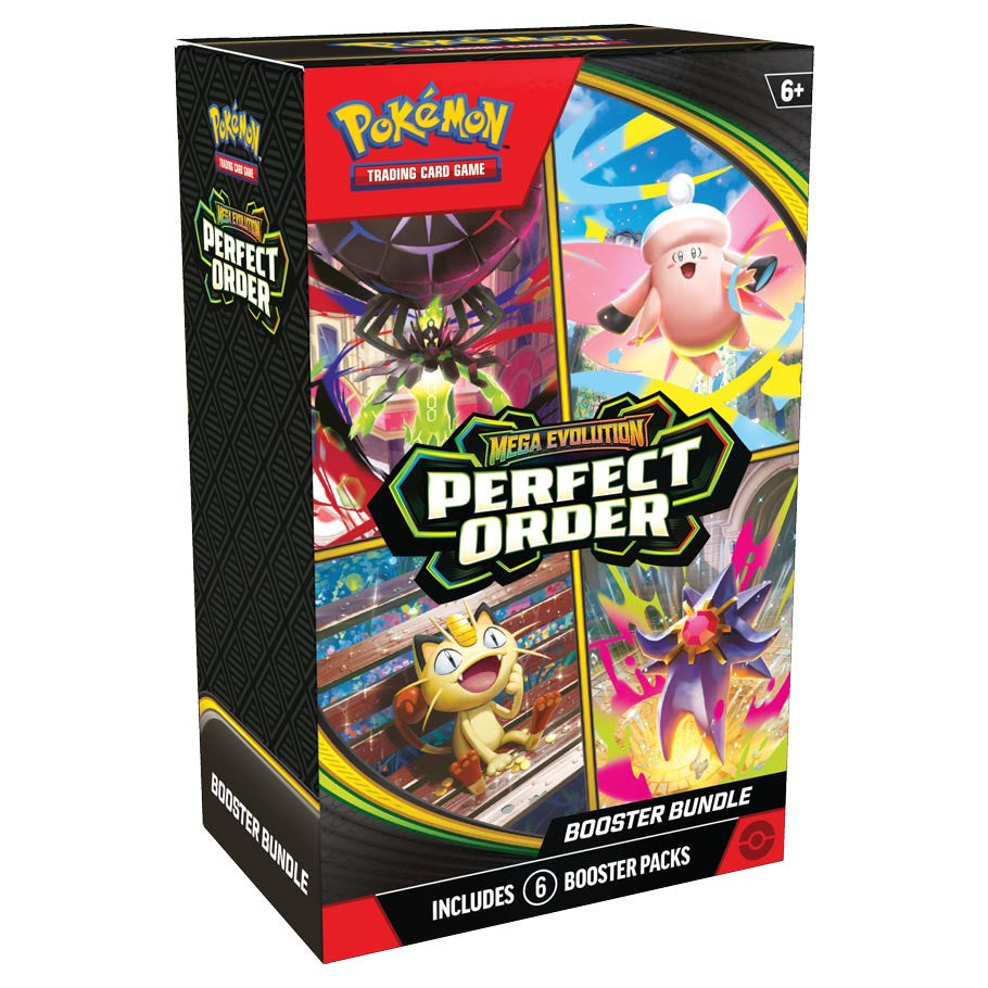 Pokemon: Mega Evolution Perfect Order Booster Bundle