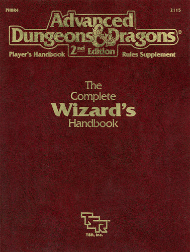 PHBR4 The Complete Wizard&#39;s Handbook