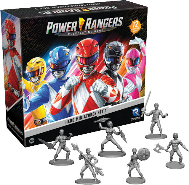 Power Rangers - Hero Miniatures Set 1
