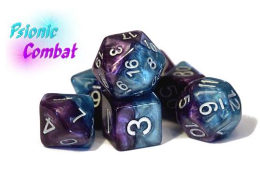 Halfsies: Sky Current - 7 Die Polyhedral Set