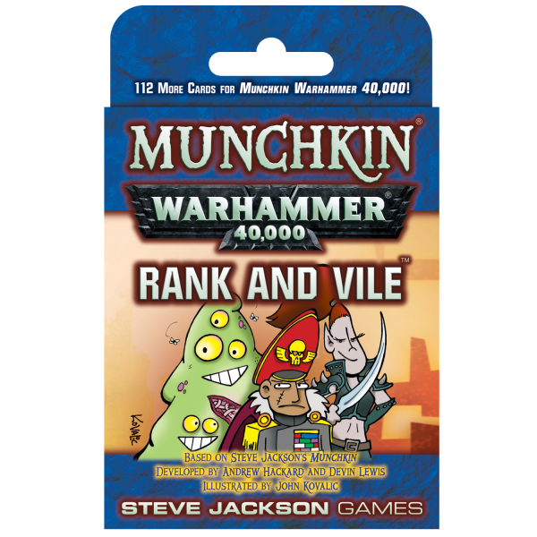 Munchkin Warhammer 40,000 - Rank and Vile