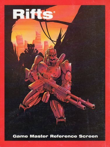 Rifts Game Master Screens & Adventure by Palladium Books 800S - The ...