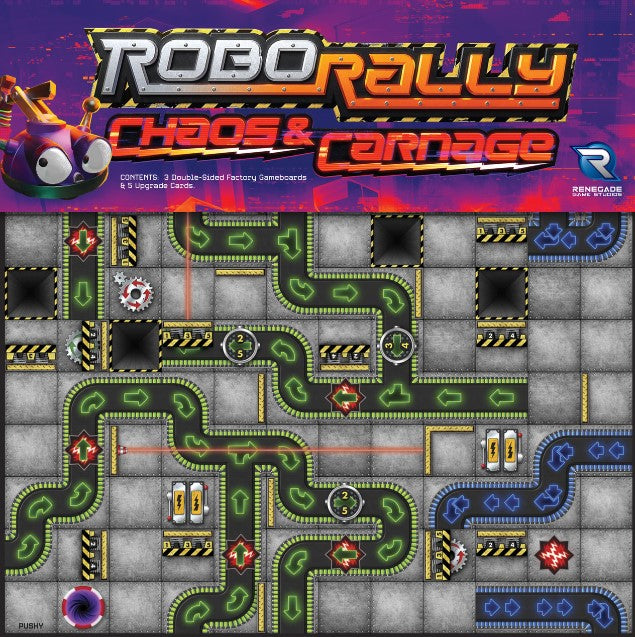 Robo Rally - Chaos &amp; Carnage expansion