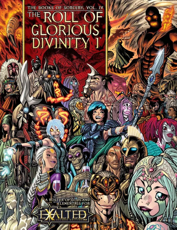 The Books of Sorcery IV Roll of Glorious Divinity: Gods & Elementals
