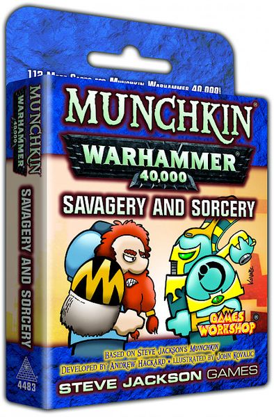 Munchkin Warhammer 40,000 - Savagery and Sorcery