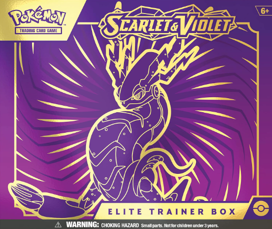 Pokemon Scarlet &amp; Violet Elite Trainer Box (ETB) - Purple