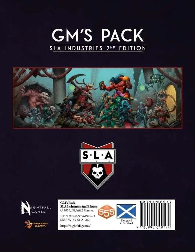 SLA Industries 2nd Edition GM's Pack