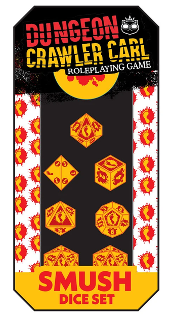 Dungeon Crawler Carl RPG: Smush Dice Set - Pre-order